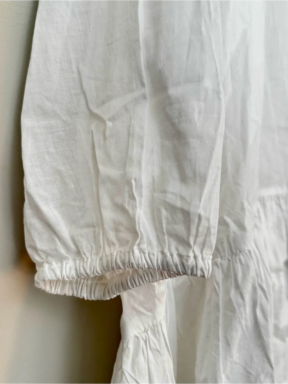 NWT J. Crew Swingy Swim Cover Up Dress, Semi Sheer White – Size Medium